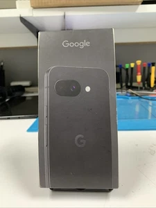 Google Pixel 9a 128GB Obsidian Black Unlocked Brand New - Picture 1 of 6