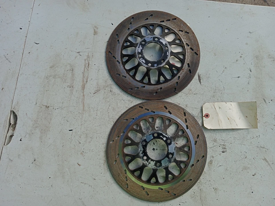 Suzuki 1980 1981 GS850GL GS 850 OEM комплект дисков переднего левого правого тормоза ротора - Изображение 1 из 4