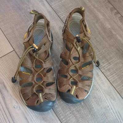 KEEN Outdoor Water Shoe Womens 8 Newport H2 Sandal Brown Waterproof Anatomical - Image 1 of 4