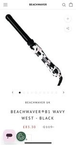 NEW: BEACHWAVER (B1 Wavy West) - Rotating Curling Iron - RRP £83. - Picture 1 of 6