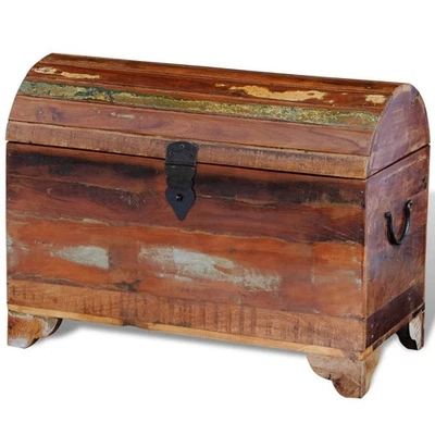 Storage Chest Multicolor Reclaimed multicolor solid wood Medium - Image 1 of 4