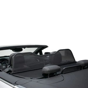 Wind deflector fits a Opel Cascada W13 windblocker 2013-2019 - Black WINDSTOP - Picture 1 of 10
