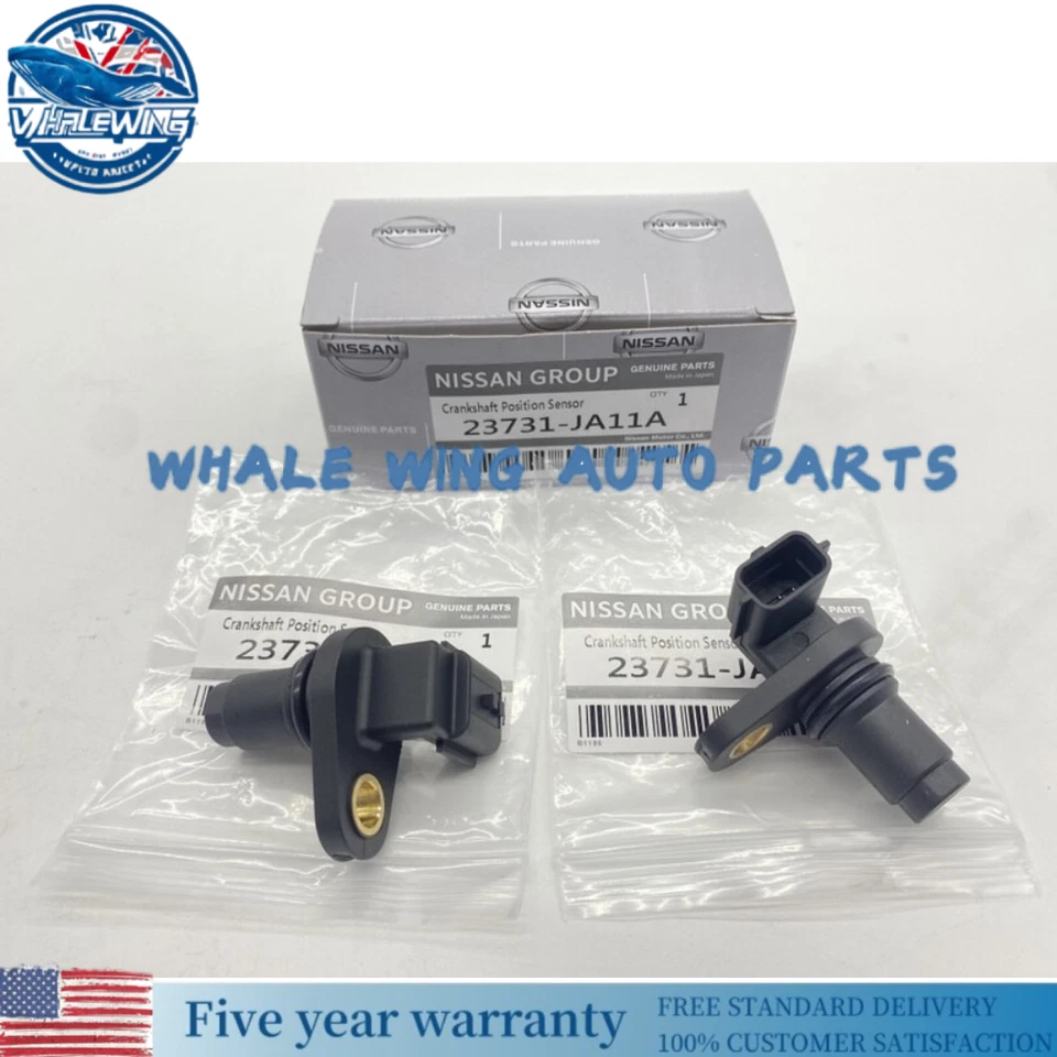 OEM 2x Cam Engine Camshaft Position Sensor 23731JA11A for Infiniti Nissan Maxima Foto 1 de 4