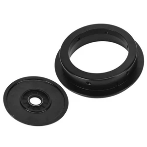 Rear Drum Brake Adaptor Rear Drum Brake Flange 13cm Black Aluminium Alloy For - Picture 1 of 12