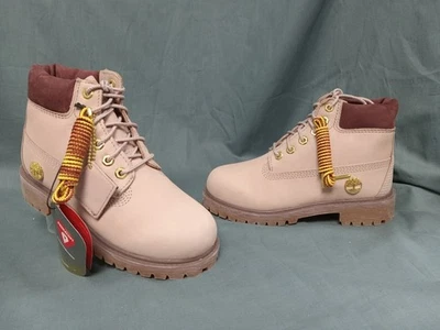 Timberland Juvenil 6 Pulgadas Premium Botas Impermeables Rosa Talla 13 ¡NUEVAS SIN CAJA! Foto 1 de 4