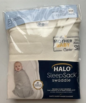 Halo Sleep Sack Swaddle Newborn 0-3 months Cream color - Image 1 of 4