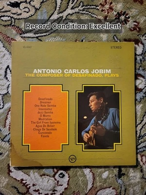 Antonio Carlos Jobim LP композитор Desafinado играет Verve V6-8547 '63 ворота - Изображение 1 из 4