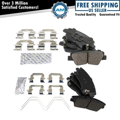 Pastillas de freno de cerámica para Hyundai Tucson 2016-2021 Kia Sportage 2017-2020 Foto 1 de 4