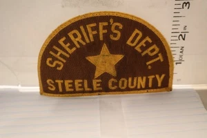 police patch STEELE COUNTY SHERIFF'S DEPT MINNESOTA - Bild 1 von 1