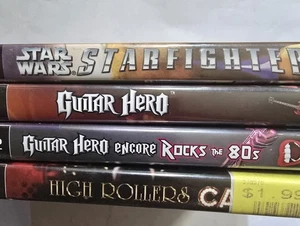 PS2 Game Lot 4 Guitar Hero, Star Wars - Picture 1 of 10