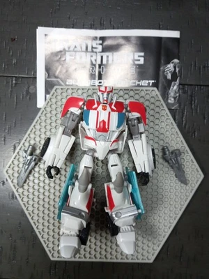 Transformers Prime Ratchet Robots In Disguise Deluxe Autobot Complete w/  Book - Image 1 of 4