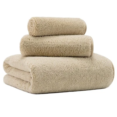 New Microfiber Bath Towel Set, 3 Piece, Oversize, Quick Dry, Lint Free, Inclu... Foto 1 de 4