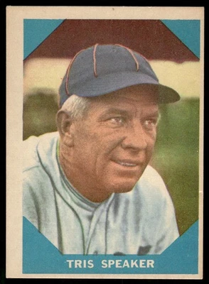 1960 Fleer 棒球伟人队 #10 Tris 扬声器上好 52292 — 第 1/2 张图片