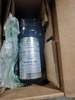 Aquatec Delivery Pump DDP550 Model# 78399-988  24VDC (NEW UNUSED) - Image 1 of 3