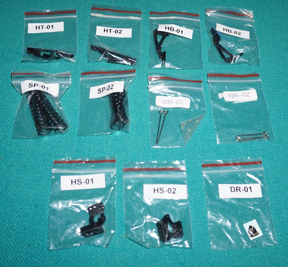 Pocher Lamborghini Aventador LP 700-4 1/8 Specialty Parts 11 Bags. - Image 1 of 1