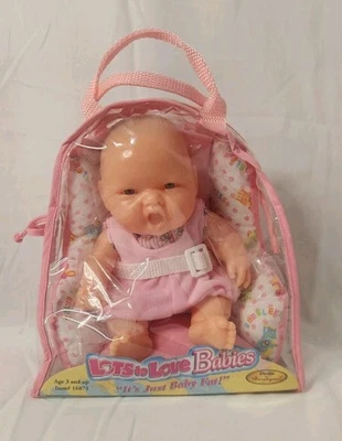 Berenguer LOTS TO LOVE BABIES “It’s Just Baby Fat” Girl Baby Doll 2003 NOS - Image 1 of 4