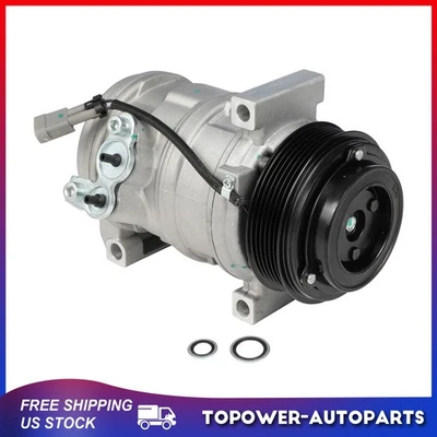 AC A/C Compressor For GMC Savana 1500 2500 3500 2010-2012 2013 2014 - Image 1 of 4