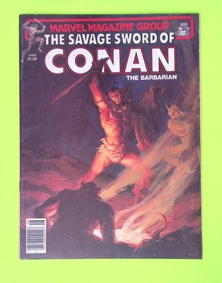 Savage Sword of Conan #79 Vol. 1 1982 Curtis Comic Inc Newsstand MG23-87 - image 1 of 2