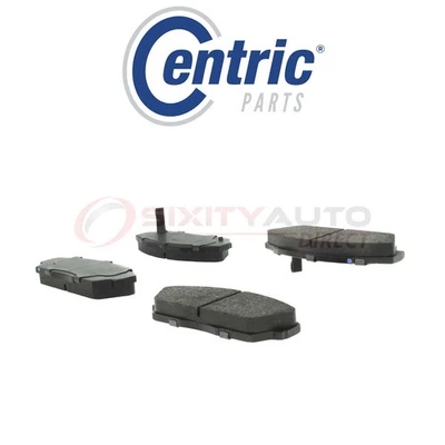 Centric C-TEK Metallic Disc Brake Pads for 1988-1991 Honda Prelude 2.0L 2.1L ux Foto 1 de 4