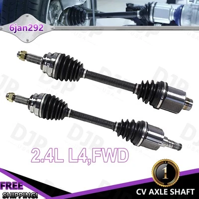 Eixo dianteiro FWD motorista passageiro CV para Mitsubishi Outlander L4 2.4L 08-13 - Imagem 1 de 4