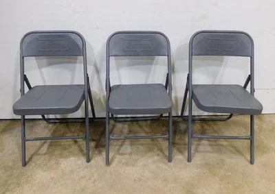 Corona Beer Metal Foldable Chair-Mexican-Restaurant Bar-18x16x30H in-Vintage - Image 1 of 4