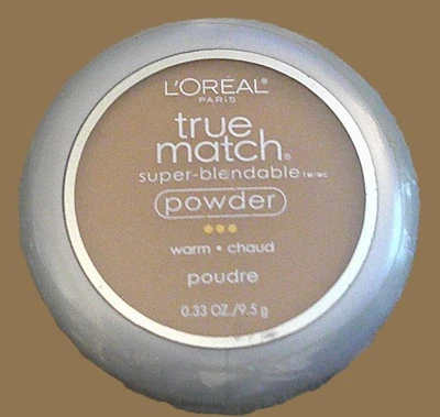 L'Oreal True Match Super-Blendable Powder W7 Caramel Beige New & Sealed! - Image 1 of 2