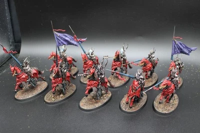 Warhammer Age of Sigmar Soulblight Gravelords Blood Knight Unidad Pintado Foto 1 de 4