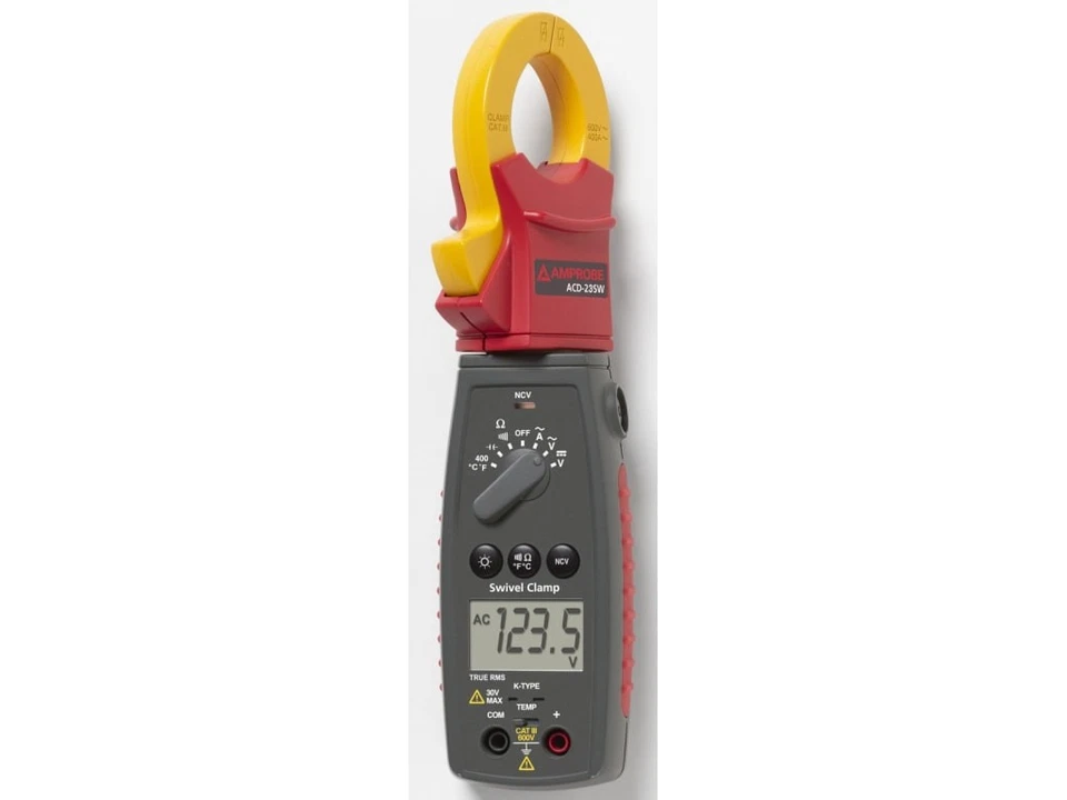 Amprobe ACD-23SW - 400A True-RMS Swivel Clamp Meter with Temperature and VolTect - Image 1 of 1