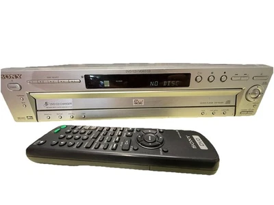 Sony DVP-NC600 5-Disc Carousel DVD CD Player Changer W/Remote Cleaned & Tested - Image 1 of 4