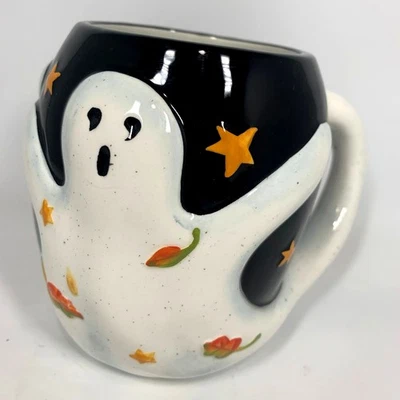 Susan Winget Halloween Ghost 22 Oz 3D Ceramic Mug Certified International 473602 - Image 1 of 4