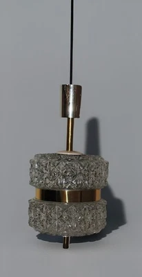 Hängeleuchte  (wohl Astrolux Wien Carl Fagerlund* Vintage um 1960 - Bild 1 von 4