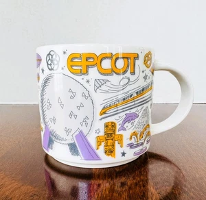Disney EPCOT Starbucks Been There Pin Drop Collection 14 oz Becher Lila Gold - Bild 1 von 8