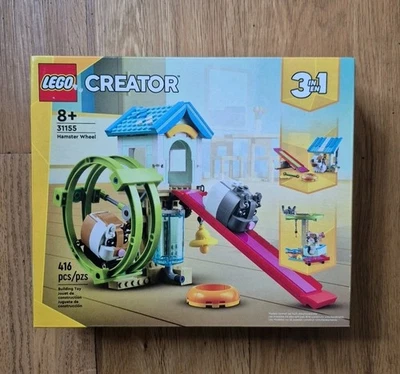 LEGO Creator 31155 Rueda para hámster 3 en 1 Juguete de construcción 416 piezas Foto 1 de 4