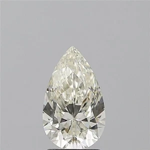 Cert. GIA 1.70 Carat Pear Cut Natural Mined Diamond Loose K color VS1 clarity - Picture 1 of 2