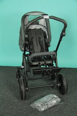 Rehabuggy Hoggi Bingo Evolution Mini Fahrgestell + Sitzeinheit Kinderbuggy #9680 - Bild 1 von 4