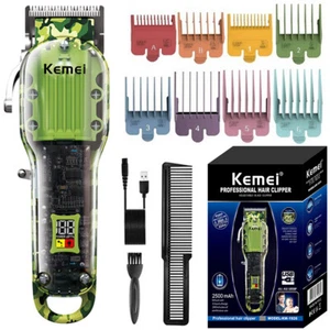Kemei Professionelle Haarschneider Trimmer Kit Männer Schneidemaschine Friseur Salon USA - Bild 1 von 11