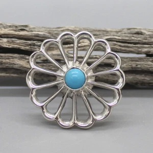 NAVAJO-GOLF-TEE aus Sterlingsilber & Türkis von HARRISON YAZZIE - Bild 1 von 3