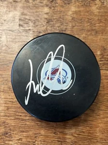 Lars Eller Signed Colorado Avalanche Hockey Puck PSA DNA Coa Autographed - Picture 1 of 3