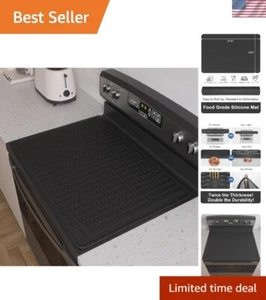 Portable Silicone Glass Stove Top Cover, 28" x 20" - Ultimate Surface Protector - Picture 1 of 11