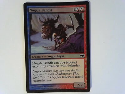 Foil Noggle Bandit	 Eventide - Magic the Gathering MTG - Multi - Image 1 of 2