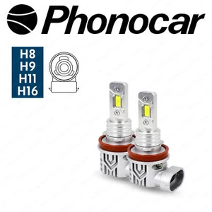 Phonocar 07554 Lampade Led H8 H9 H11 H16 Quick Change - Foto 1 di 1