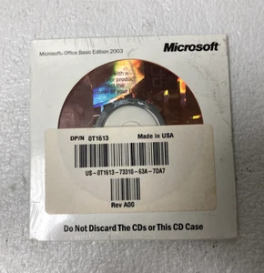 Microsoft Office 2003 Basic Edition 0T1613 - Picture 1 of 1