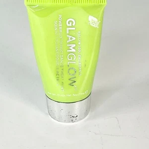 GlamGlow PowerMud DualCleanse Cleanser Face Wash Detoxify Travel .5 oz 15g New - Picture 1 of 5