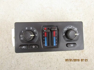 03 - 09 GMC ENVIY 4D SUV AIRE ACONDICIONADO CALENTADOR CONTROL DE TEMPERATURA 15220318 Foto 1 de 3