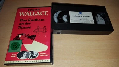 Edgar Wallace - Das Gasthaus an der Themse - Joachim Fuchsberger -  VHS - Bild 1 von 2