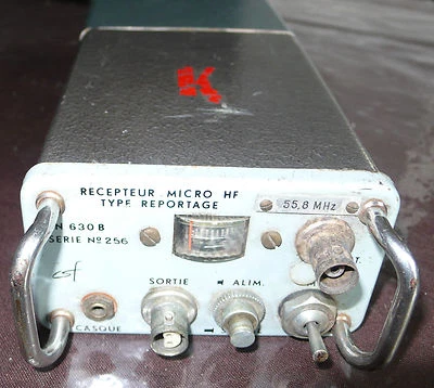 RECEPTEUR MICRO HF DE REPORTAGE RADIO THOMSON CSF / ORTF 60/70'  COLLECTION  - Photo 1/2