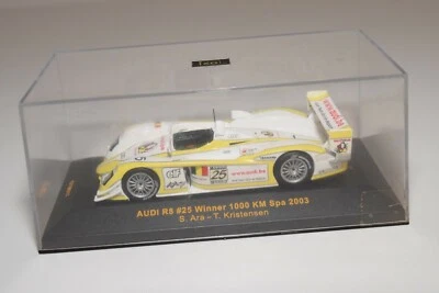 WW 1:43 IXO GTM017 AUDI R8 WINNER 1000KM SPA 2003 MIB - Immagine 1 di 4
