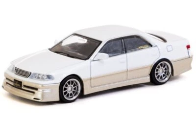 TARMAC WORKS TOYOTA Mark II JZX100 - Vertex - pearl white - TARMAC 1:64
