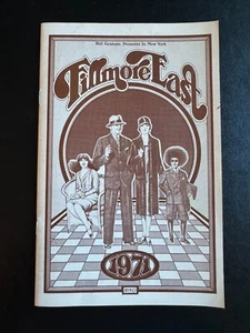 Fillmore East Concert Program - Bill Graham April 23-29, 1971 - Grateful Dead - Picture 1 of 4
