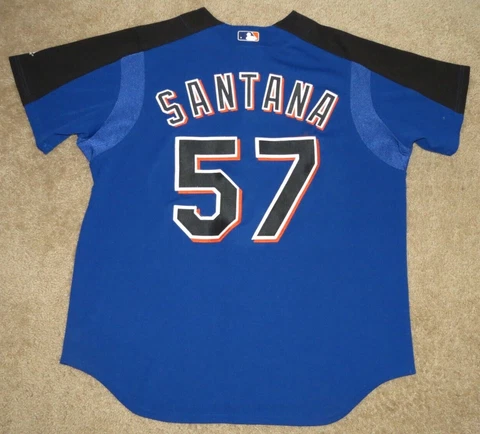Johan Santana New York Mets Jersey - Authentic - Majestic - Extra Large XL Cover